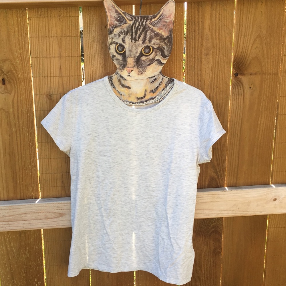 H&M Light Gray T-shirt